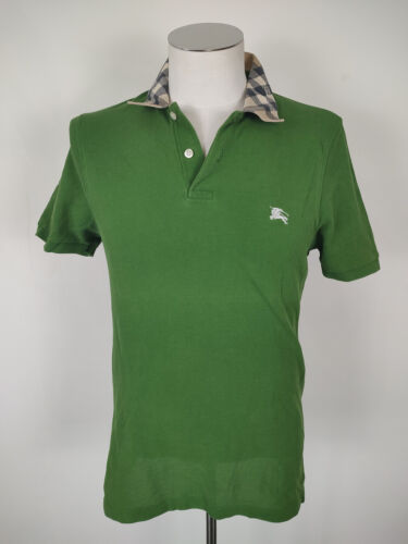 BURBERRY MAGLIA POLO DONNA TG. M T-SHIRT WOMAN ITALY CASUAL VINTAGE