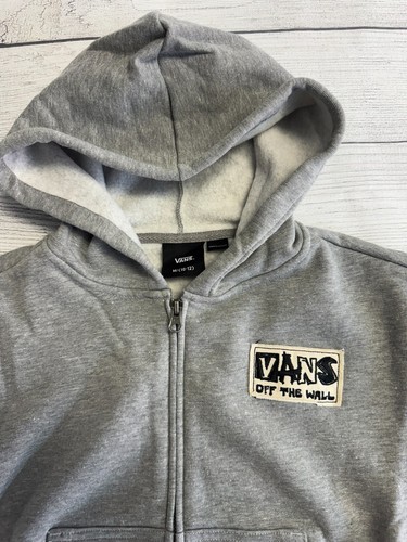 Vans Sweatshirt Kids Youth Boys 5T New Archy Label Full Zip Hoodie - Picture 2 of 5