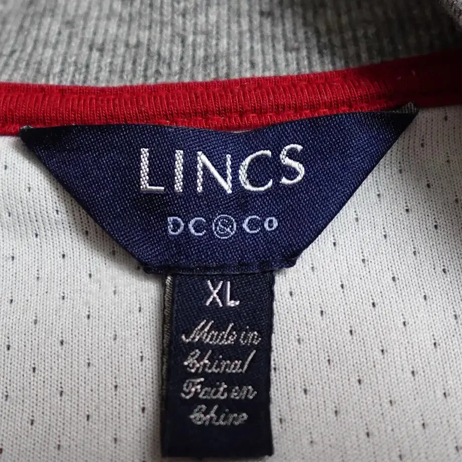 Lincs DC & Co Sweater Mens XL Gray Full Zip High Neck Pockets Long Sleeve Casual - Image 2 of 4