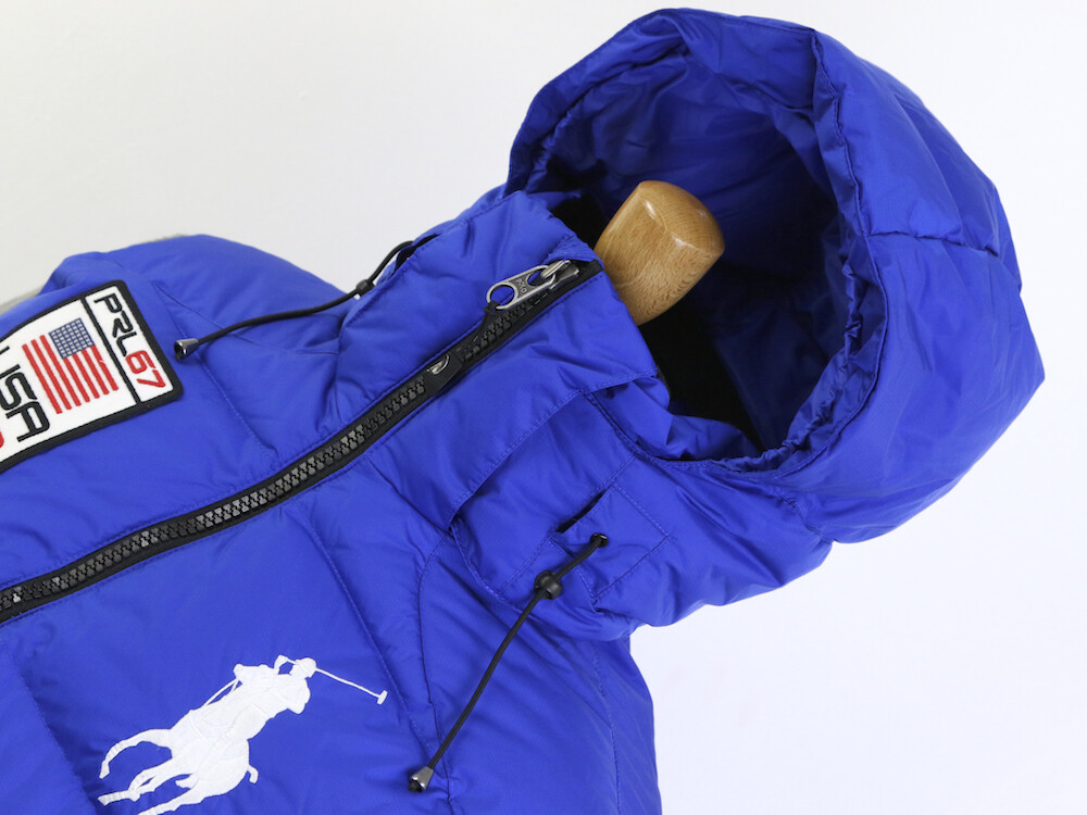 Big Pony Hooded Puffer Down Vest 