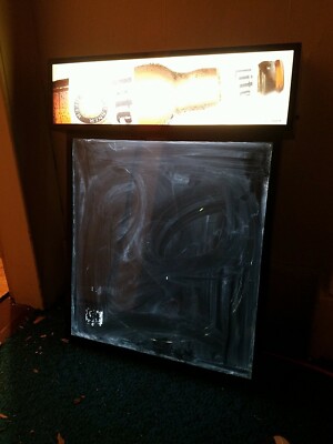1992 Miller Lite Lighted Menu Board