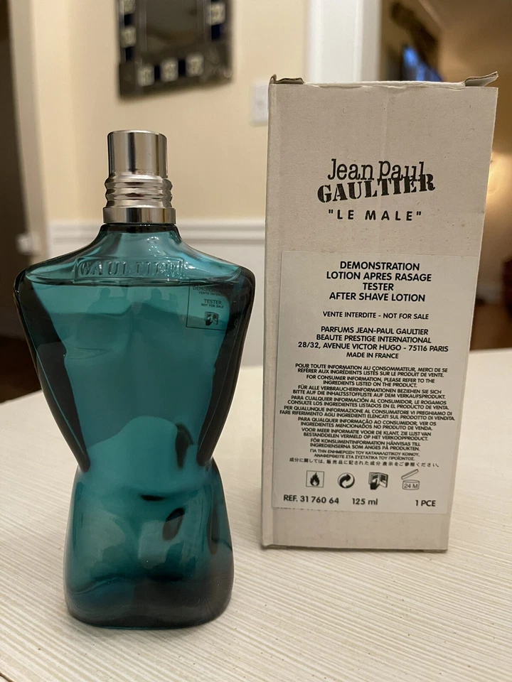 Jean Paul GAULTIER LE мужской после бритья лосьон 4,2 жидк. унц./125 мл тестер новый в коробке РЕДКАЯ - Изображение 3 из 4