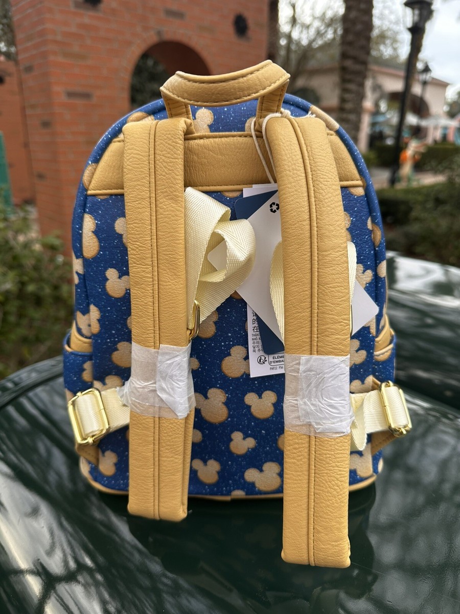 Disney Parks Beignet All Day Mini Blue Loungefly Backpack  display picture 1