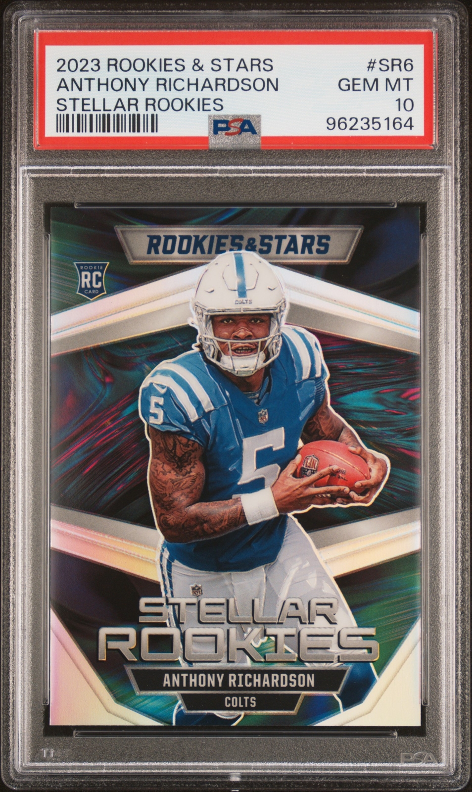 Anthony Richardson Panini Rookies & Stars Stellar Rookies #SR6 Base