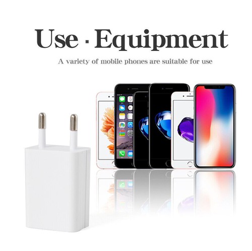 USB 5V1A Netzteil Handy Ladegerät Adapter Steckdosenadapter Stecker für Phone EU - Bild 5 von 7