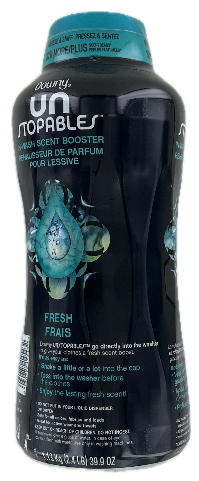 Downy Unstopables In-Wash Scent Booster Beads, Fresh (39.9 Ounce)