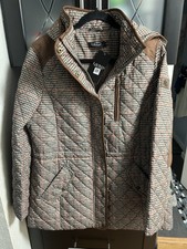 Lauren Ralph Lauren Faux-leather-trim Anorak Coat Women's Size Pl New Msrp $255