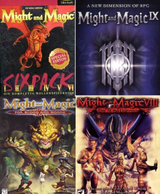 Might and Magic Collection PC Game Day of the Destroyer For Blood and Honor