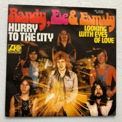 Randy Pie - Hurry to the City (mit Ritchie Blackmore ?) - 7'' near mint - Promo