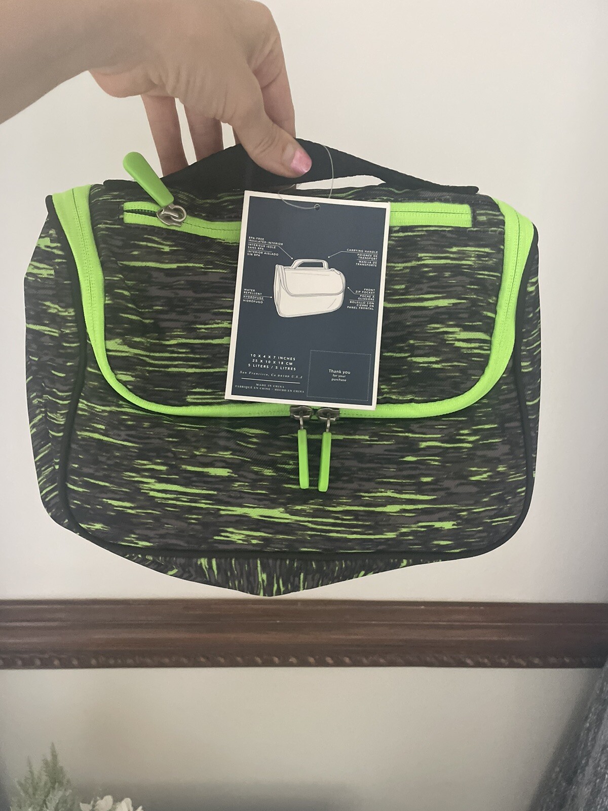 PONY Borsa pranzo scuola ceramica fienile ragazzo attrezzatura disney viaggio vacanza spazio regalo.