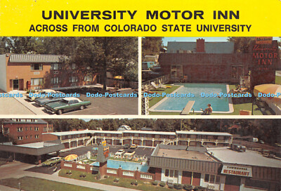 D018942 University Motor Inn gegenüber der Colorado State University. Best Western