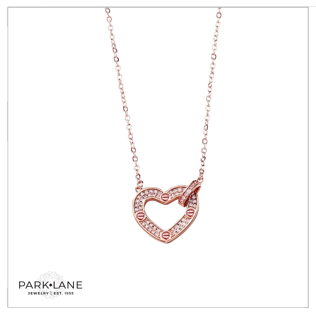 Cadena de oro rosa Park Lane Moda Collares y Colgantes