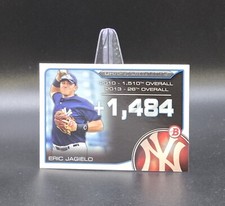 2015 Bowman Draft ERIC JAGIELO Draft Dividends Rookie Insert DD-EJ NY Yankees