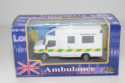 A65 1:36 CORGI REDBOX SANITÄTEREINHEIT NOTFALLAMBULANZ MIB 2