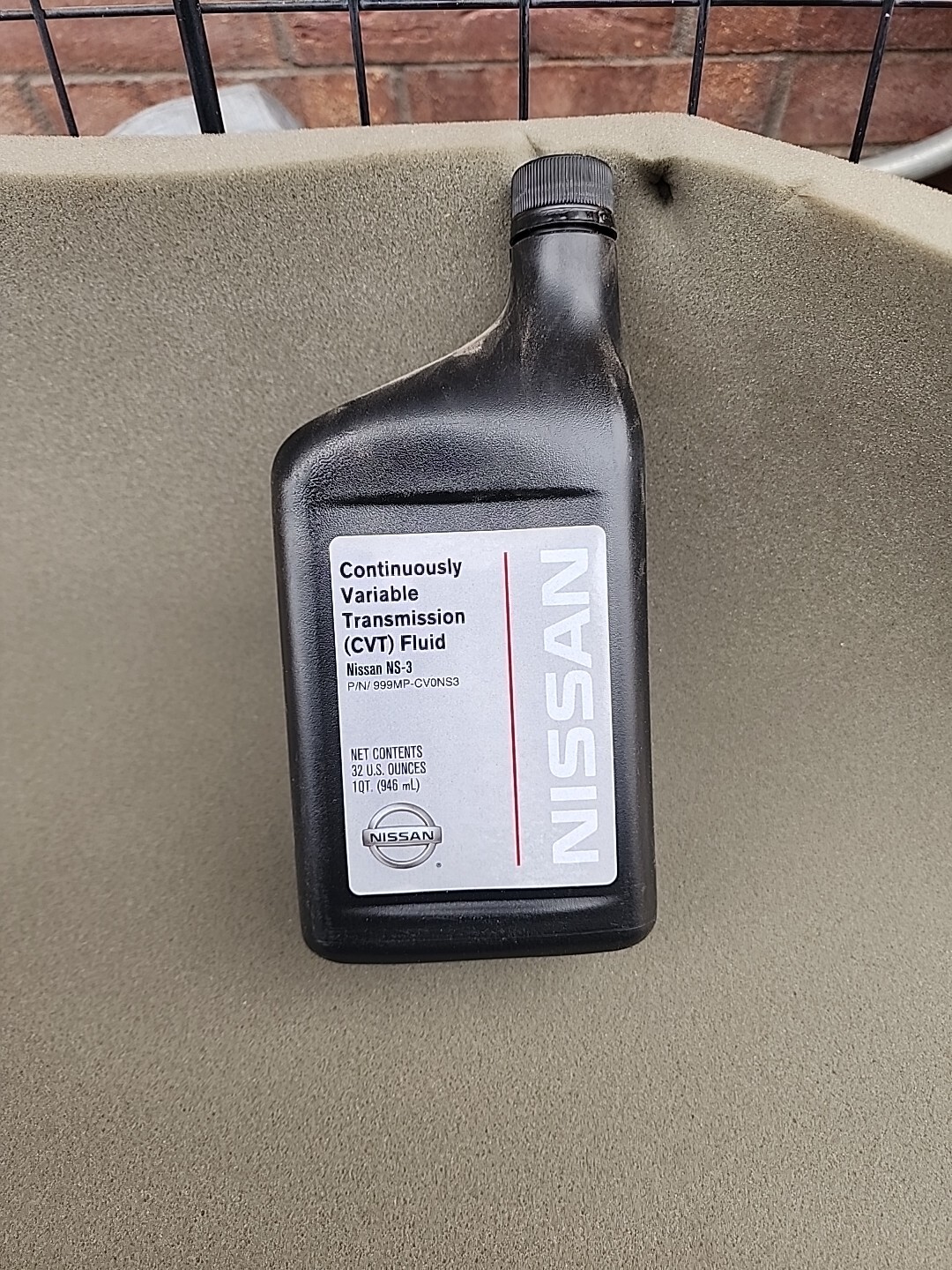 NISSAN NS3 CVT FLUID TRANSMISSION FLUID 999MPNS300P 999MPCV0NS3