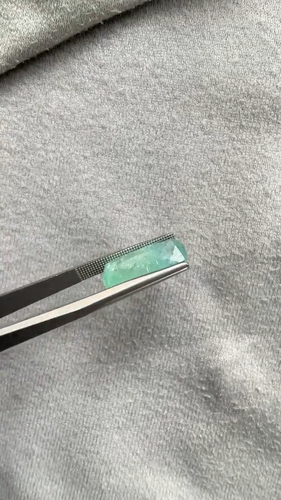 Certified 5.17 Carats Teal Blue Paraiba Tourmaline Cushion Cut Stone for Jewelry - Video 1 of 1