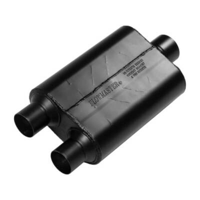 Flowmaster 40 Series 2.5'' Dual In 3'' Center Out Aggressive Chambered Muffler