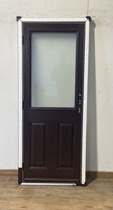 Doorstop Rosewood Composite Back Door External Exterior Double Glazed Half Panel Ebay