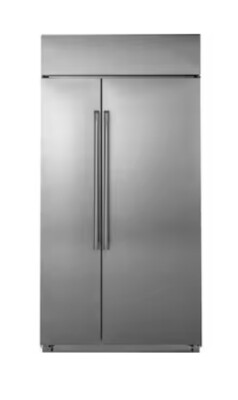 Cafe 29.5-cu ft 48  Counter-depth Smart Stainless Refrigerator with Ice Maker