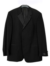 Hugo Boss Baker Jazz US Jacket BOSS TUXEDO Suit Black Wool Size 44S NWT