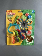 Nuby Soothing Teether Teethe And Play Set 3 Months  - BPA Free - New
