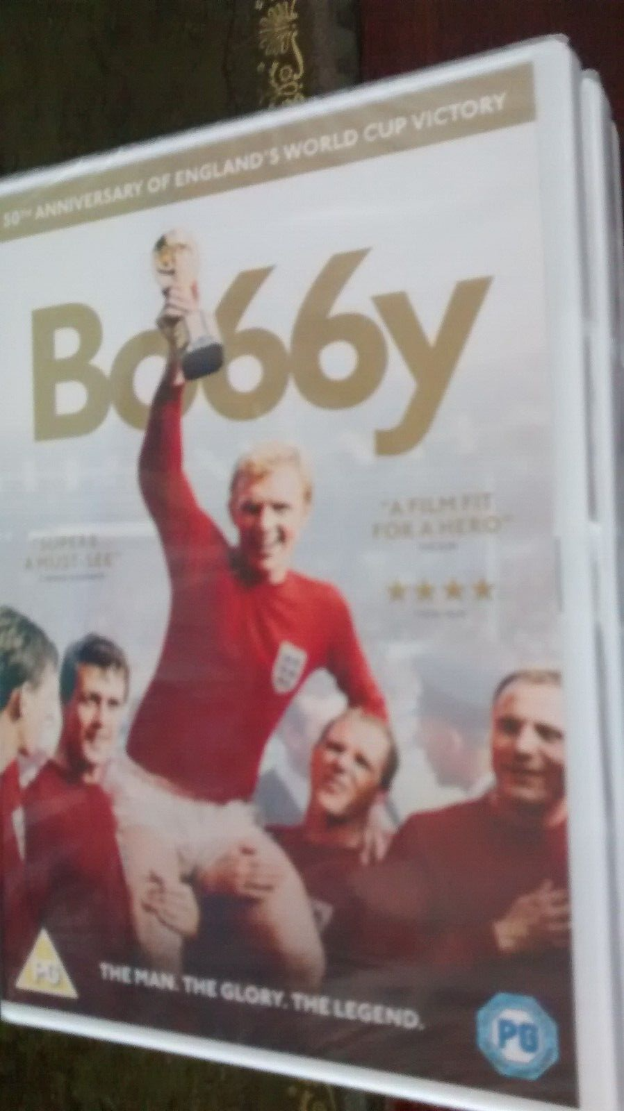 Bobby Moore, Pele, Geoff Hurst, 1966 world cup new dvd NO CASE INCLUDED