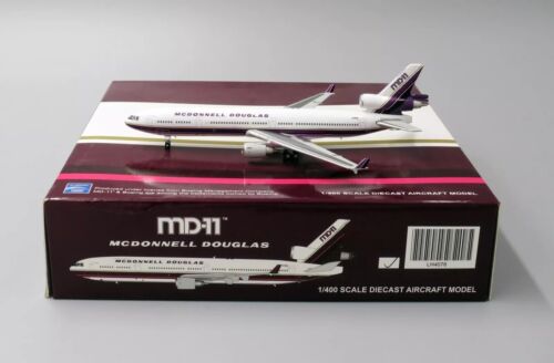 JC WINGS MCDONNELL DOUGLAS MD-11 HOUSE LIVERY 1:400 DIECAST LH4076 IN STOCK