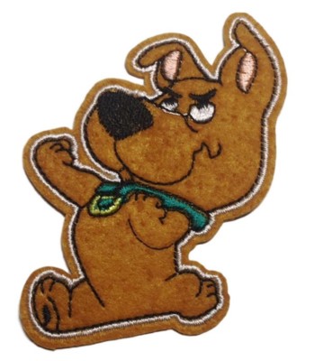 Scrappy Doo Scooby Doo Cartoon Puppy Power Iron On Patch