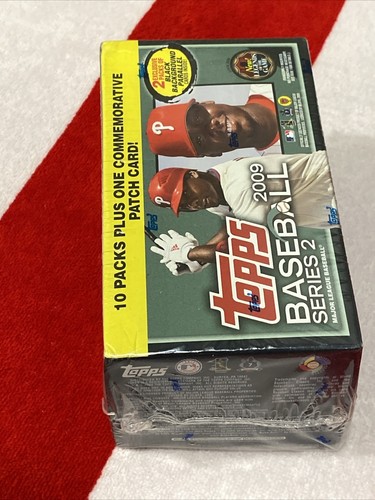 2009 TOPPS SERIES 2 BASEBALL FACTORY SEALED 10 PACK BLASTER BOX - Picture 3 of 5