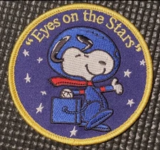 NASA EYES ON THE STARS SPACE PATCH - 3.5”