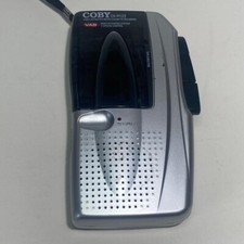 Coby VAS CX-R122 Handheld Recorder Tested  Clean Working  Includes 1 tape