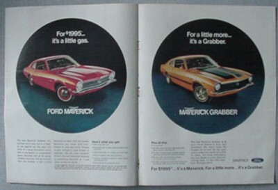 1970 FORD MAVERICK / MAVERICK GRABBER ADVERTISEMENT