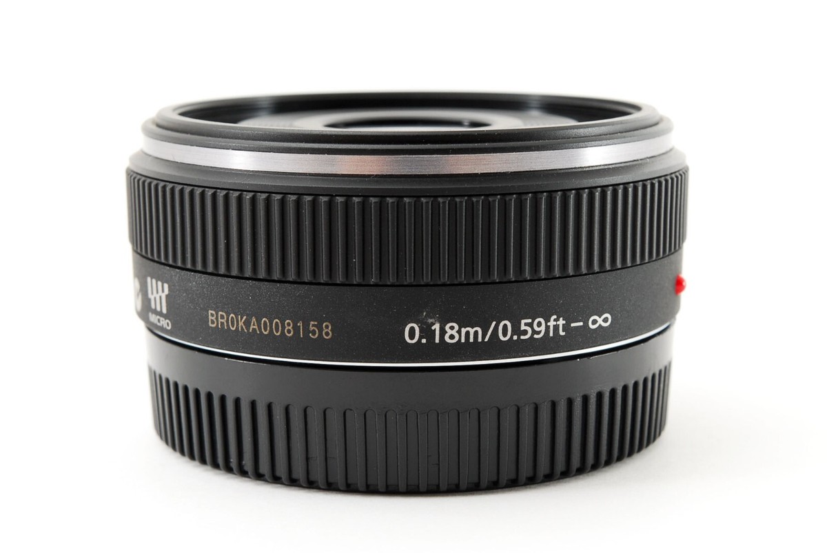 Panasonic Lumix G 14mm f/2.5 ASPH Black H-H014 Lens [Exc+++] From