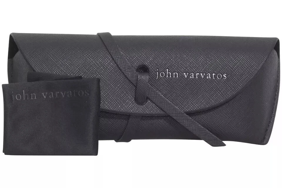 Gafas de sol John Varvatos V535 mate negro plata/degradado humo - Hechas en Japón Foto 3 de 3