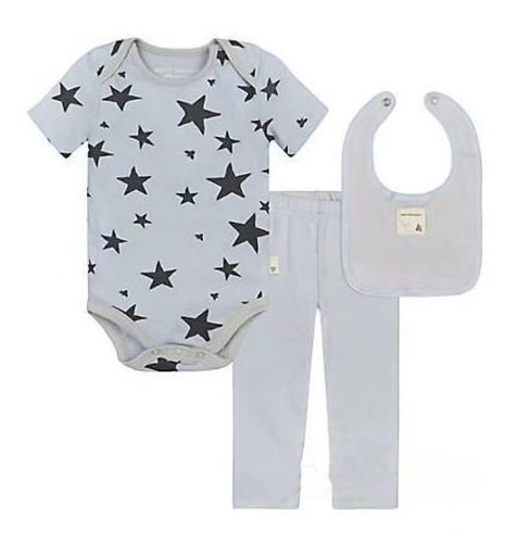 Baby Organic Cotton Baby Bibs, 4-Pack Burts Bees Bibs Burt's Bees