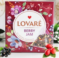 15X2G Lovare Beerenmarmelade Tee Berry Jam Karkade Johannisbeere Hagebutte Beere