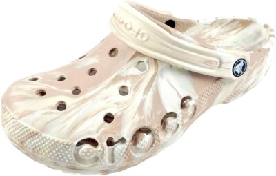Crocs Unisex Baya Marbled Clog Chai Multi US Men 9 Women 11  display picture 3