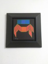 Perilli Achille (1927),20x20,olio su tela , 1980 archiviato autentiche 2 