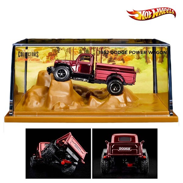 1952 Dodge Power Wagon - Hot Wheels Rlc Exclusive Hwc 2022 Red Line Club ✅-image