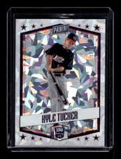 2018 Panini Father's Day #USA5 Kyle Tucker USA Baseball Cracked Ice #/10