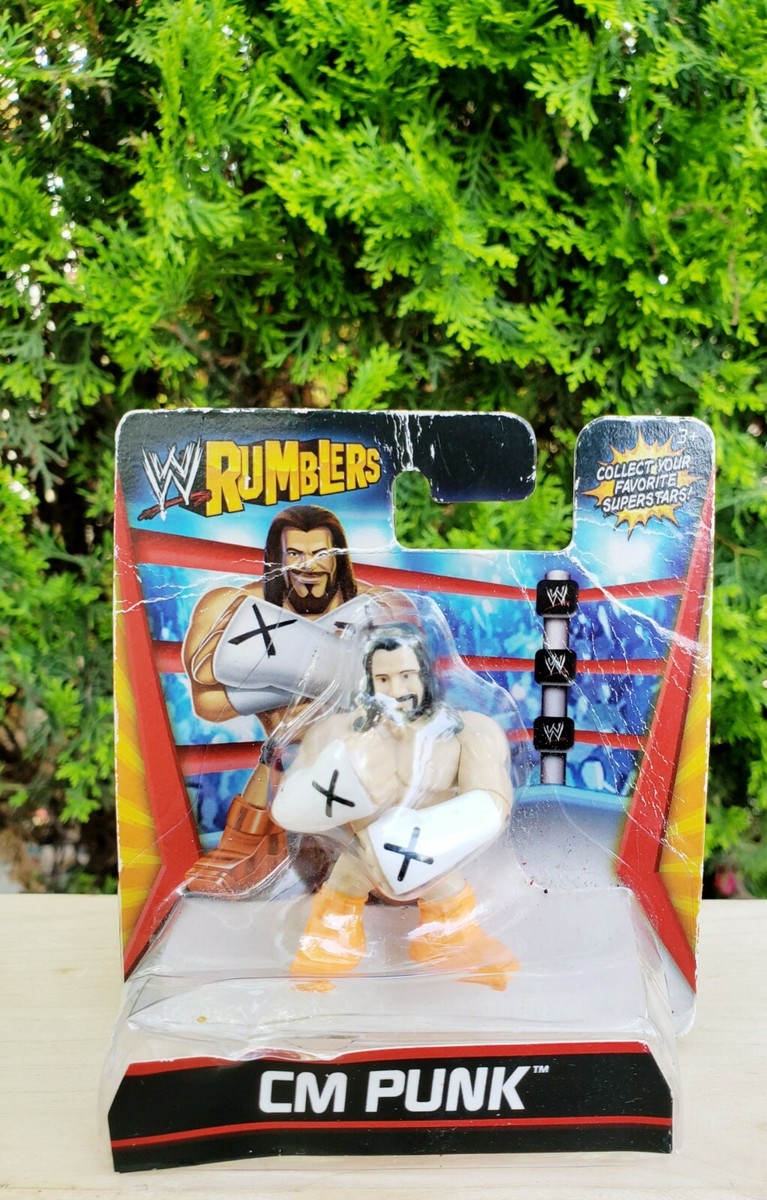 Wwe Rumbler Cm Punk mini figure | eBay