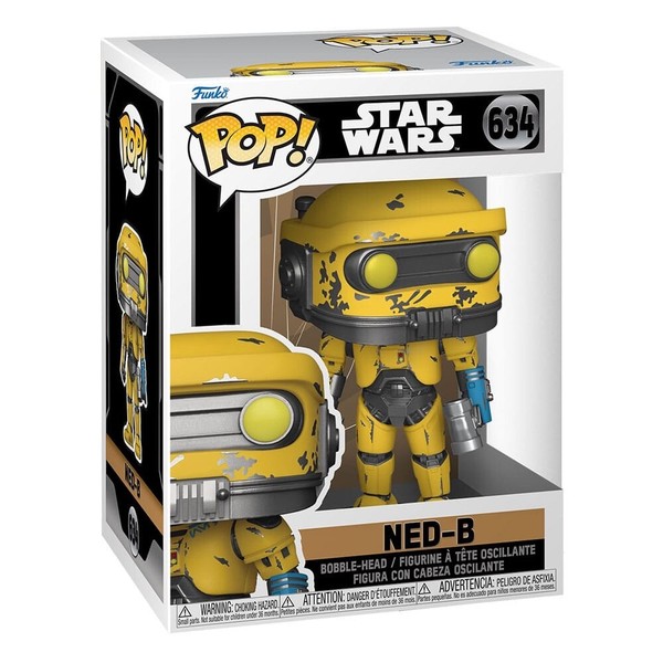 Funko Pop 634 Star Wars Obi-Wan Kenobi Ned-B 9 Cm-image