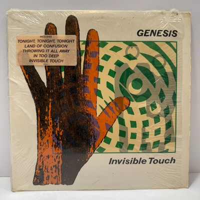 #ad Genesis – Invisible Touch LP 1986 Atlantic 81641 1 E Rock Pop • Acceptable $6.95