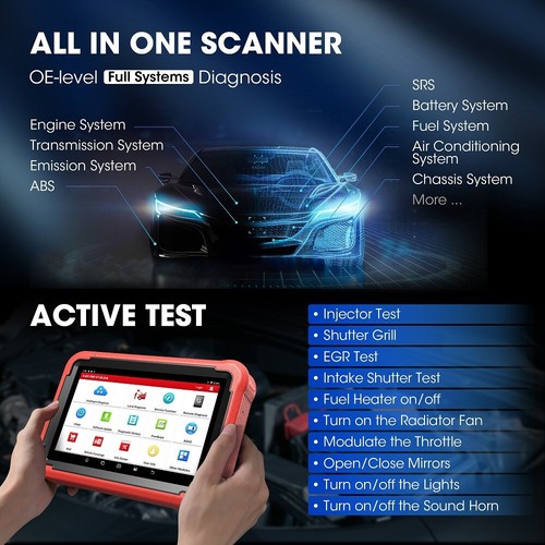 LAUNCH X431 PROS V+ PRO 5 Profi OBD2 Diagnosegerät ALLE SYSTEM ECU KEY Codierung - Bild 7 von 18