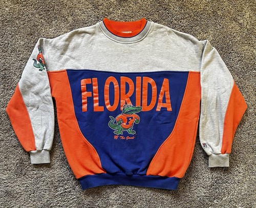 Vintage 1990s Florida Gators Sweatshirt The Game College University Large - Picture 1 of 8