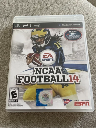 NCAA Football 14 PlayStation 3 PS3 Complete CIB Tested