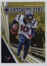 2019 Panini Phoenix Catching Fire Yellow 52/75 DeAndre Hopkins #17 3tb