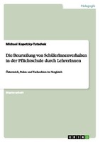 Die Beurteilung Von SchüLerinnenverhalten In Der Pflichtschule Durch Lehrerinnen