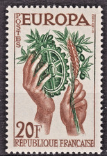 TIMBRES 1957 FRANCE EUROPA N° 1122- N**.TB-VOIR SCAN-