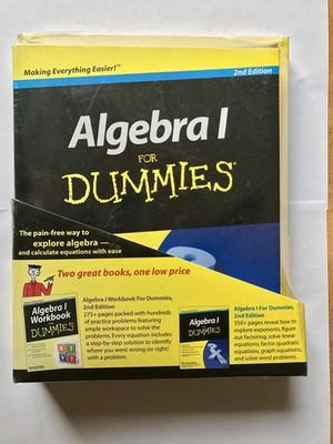 Algebra l For Dummies, 2e Bundle